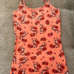 Spaghetti strap tank top
